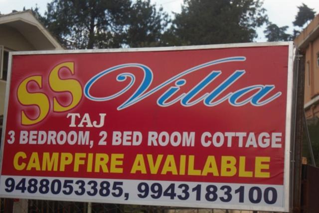 Taj Ss Villa Утакаманд Экстерьер фото